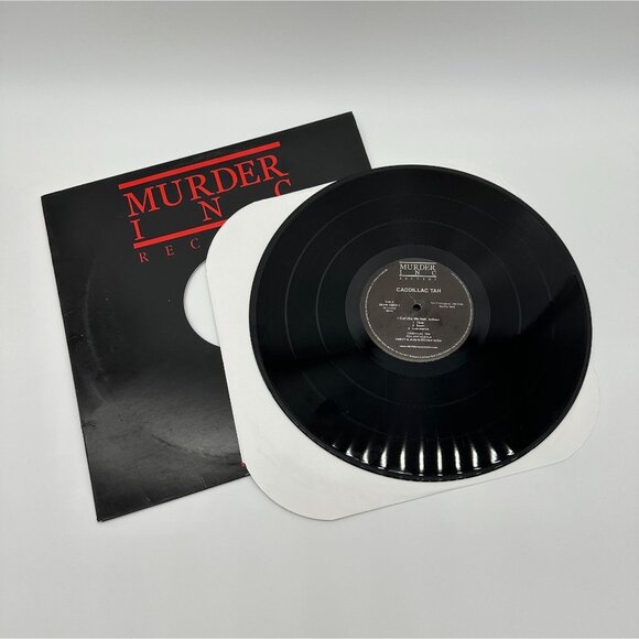 Caddillac Tah Promo Vinyl Record 2003 Murder Inc Gotcha Ma 40 Shots Y2K Rap Vtg - Picture 1 of 9